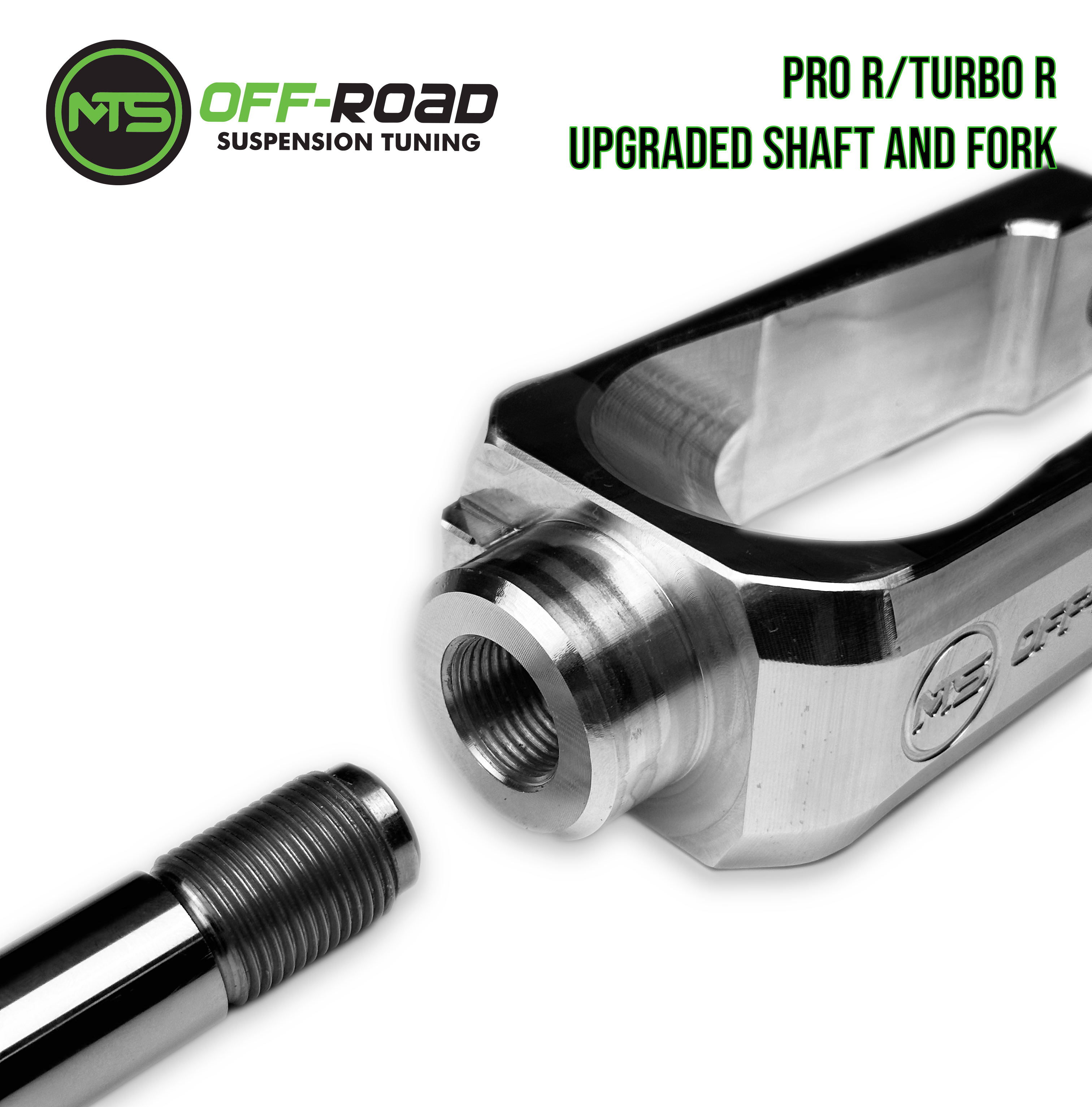 UPGRADED Front Shafts and Shock Forks for Pro R/Turbo R Ultimate- Set of 2