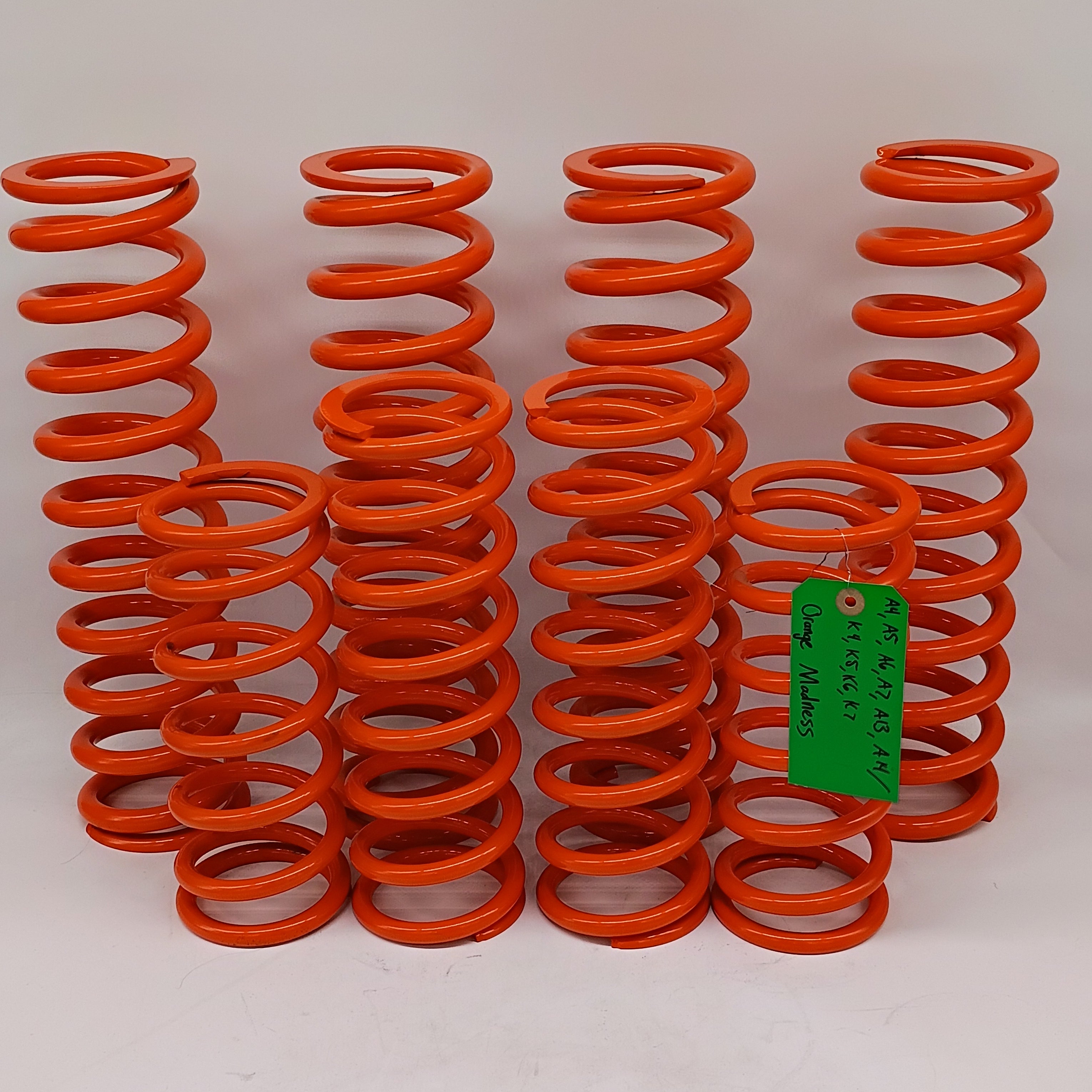 MTS Offroad CAN-AM X3 DS/RS NON-BYPASS Spring Kit (Orange Madness)