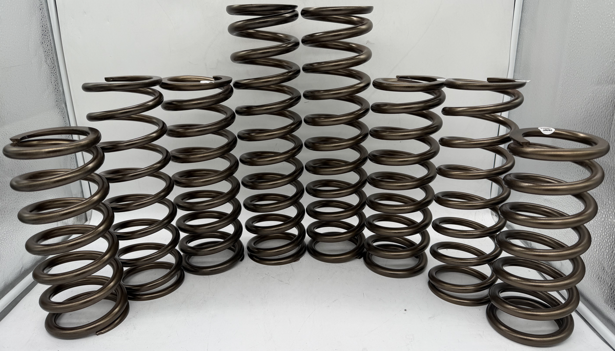 MTS Off-Road dual rate spring kit for the Polaris RZR Pro XP, powder coated in Highland Bronze