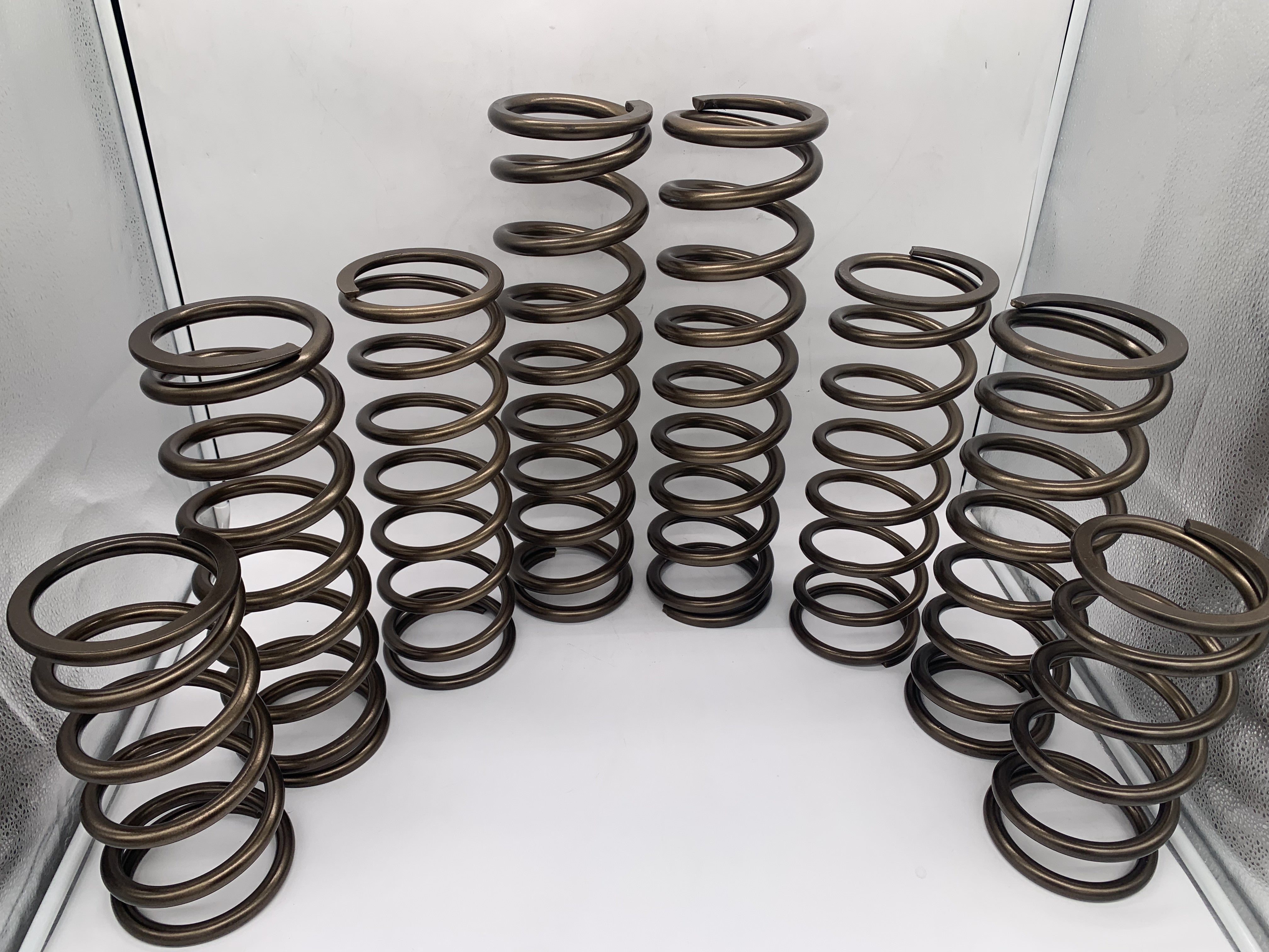 MTS Off-Road dual rate spring kit for the Polaris RZR Turbo R / Pro S, powder coated in Highland Bronze