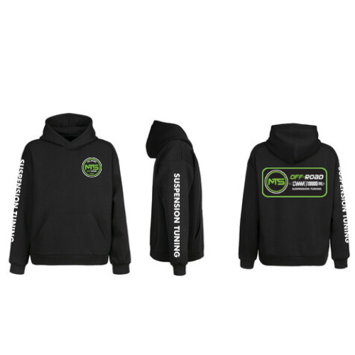 Black Hoodie (Green Logo)